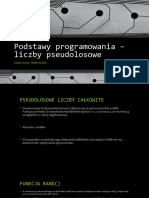 Liczby Pseudolosowe