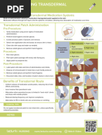 Nursing Procedure Checklist: Applying A Transdermal Patch | PDF ...