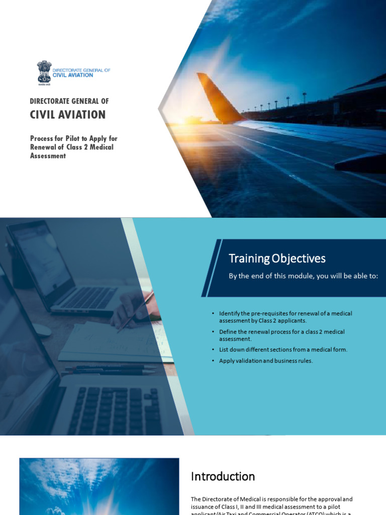 Egca user manual process for pilot to apply for renewal of class 2