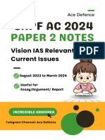 Capf AC Paper 2 Notes (Vision IAS)