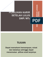 Pemilihan Karir