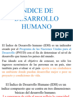 Índice de Dsarrollo Humano