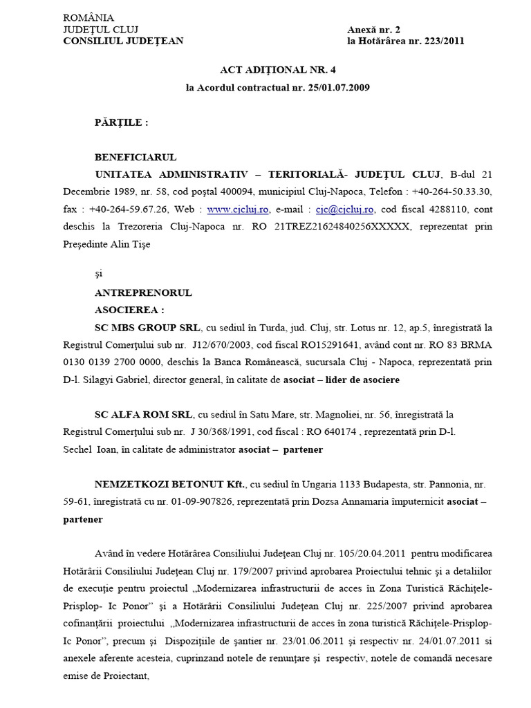 Model Act Aditional NR Ncs | PDF