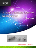 Examens Nationaux de Math 2003 À 2023 | PDF | Fonction (Mathématiques ...