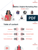 Prudential - Digital Marketing Proposal