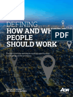 Aon Defining How and Where People Should Work