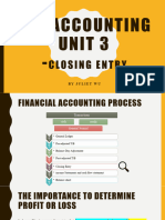 Vce Accounting Unit 3 Closing Entry