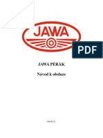 JAWA 350 CL Perak NAVOD K OBSLUZE