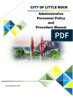 Administrative Personnel Policy and Procedure Feb 20