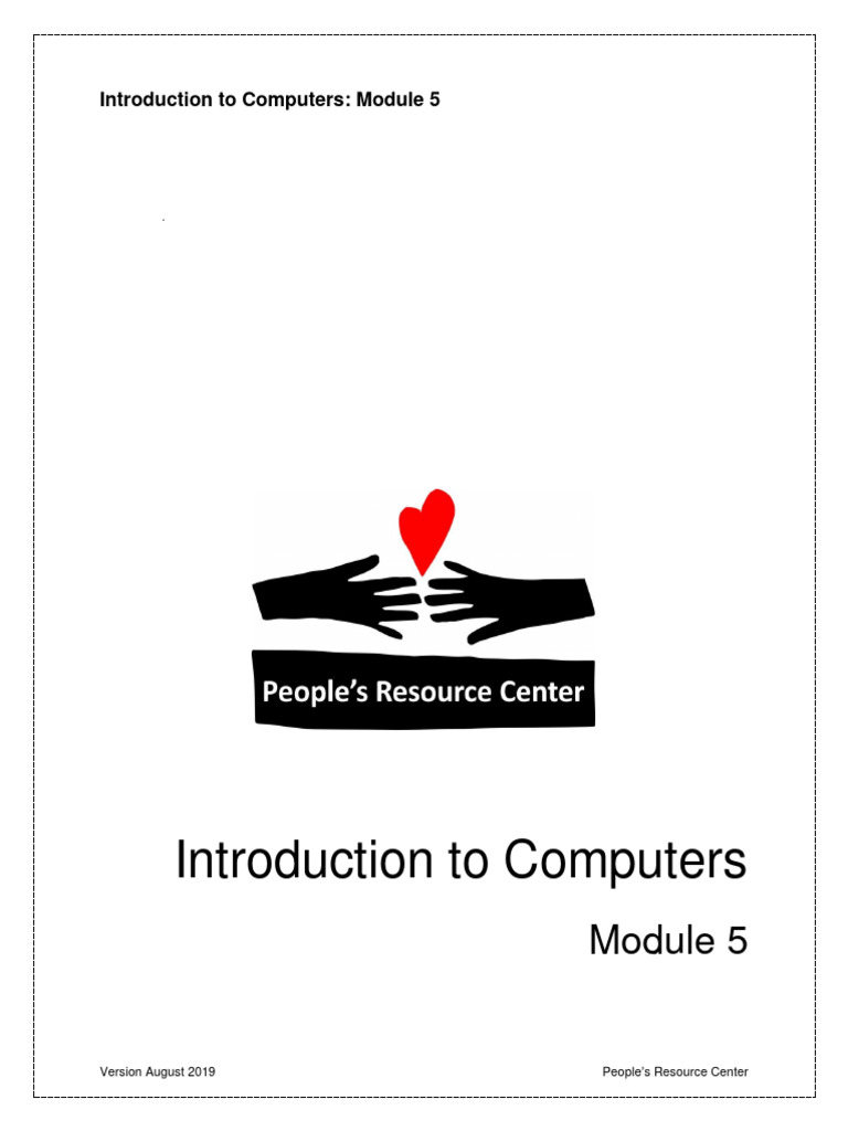 Intro Module 5 2019 08 08 | PDF | Computer Virus | Password