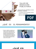 CREATIVIDAD Taller de Publicidad