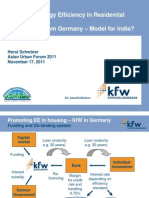 Financing Energy Efficiency in Residential Buildings Experiences From Germany - Model For India?