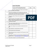 Excel 2010 Spreadsheet 508 Checklist