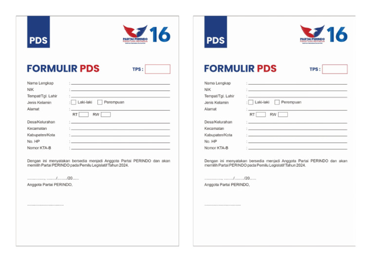 Form PDS | PDF