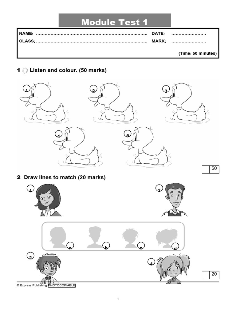 Module Test 1 Overview | PDF