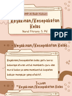 Keyakinan-Kesepakatan Kelas Nurul Fitriana