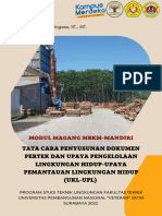 Modul Penyusunan Dokumen Pertek Dan Ukl-Upl