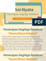 Aksi Nyata Penerapan Segitiga Restitusi