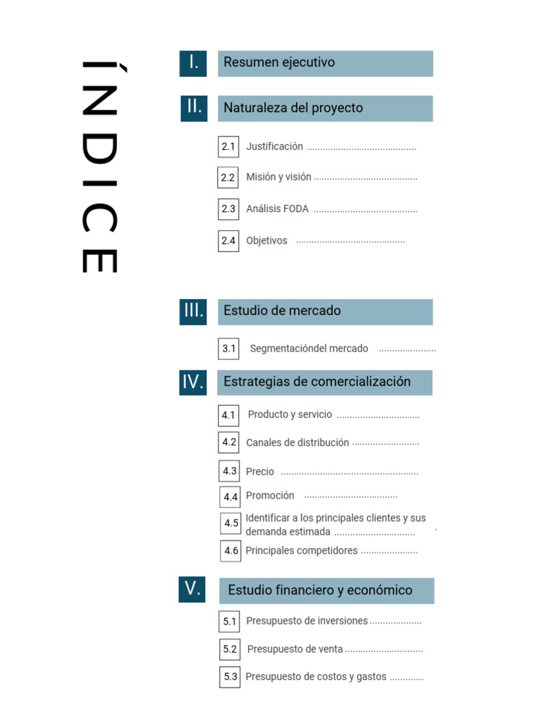 Documento A4 Índice Informe Corporativo Simple Azul - 20240527 - 120411 ...