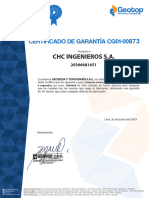 Certificados CHC 30-01-20