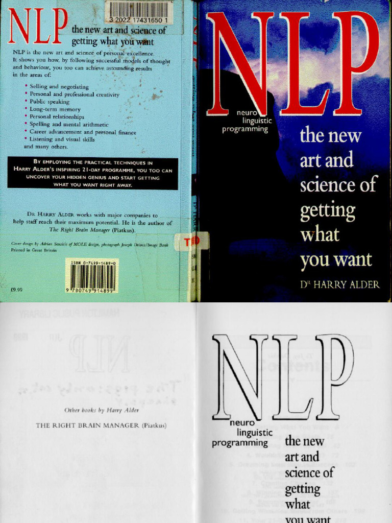 NLP Neuro Linguistic Programming The New Art and Science of Getting ...