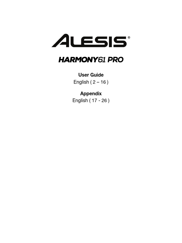 Harmony 61 pro user guide v1 0 pdf usb music theory