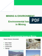 Lecture 13 - Mining and Environment