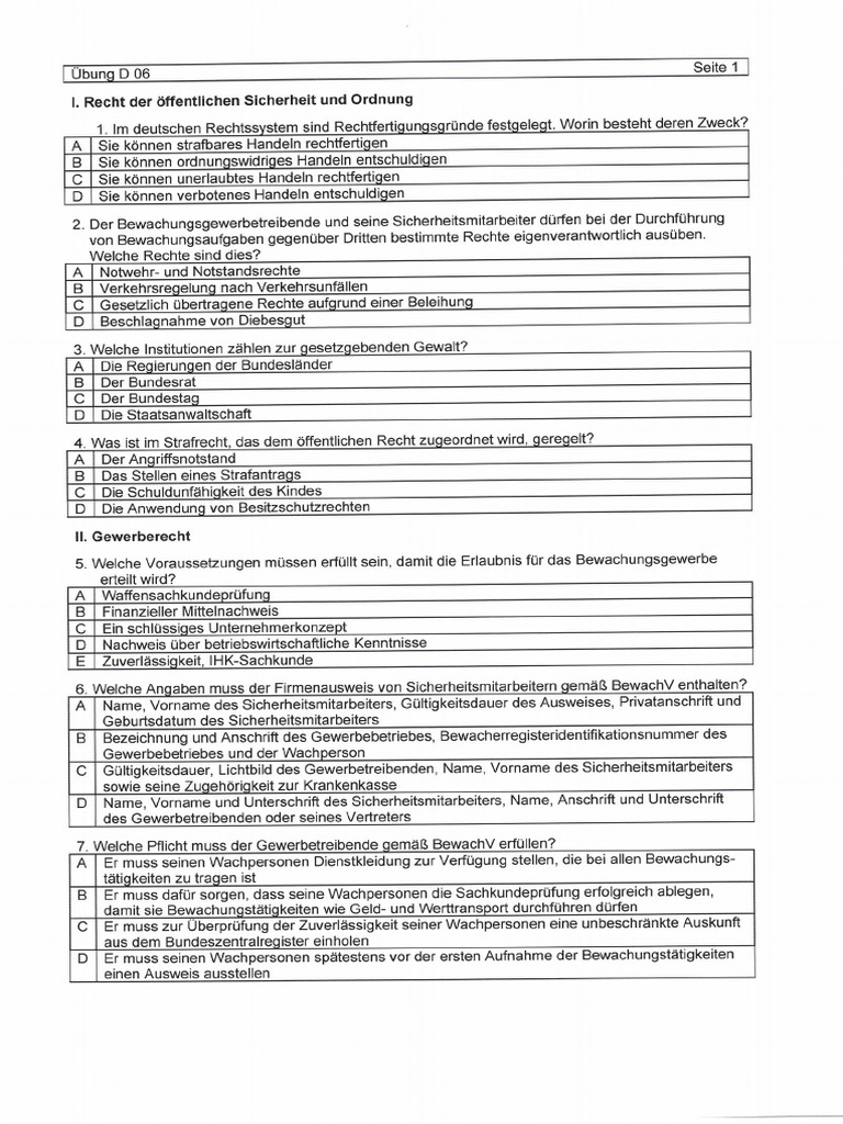 IHK Übung 1-1 | PDF