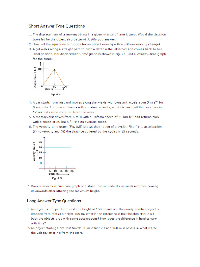Assignment For Grade 11 Physics Pdf