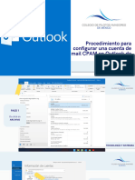 Procedimiento de Configuración Cuenta de Mail OUTLOOK Windows