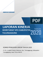 LK 2020 Sekretariat KPU Kab. Tulungagung