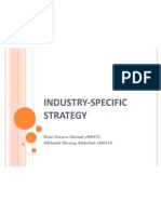 Industry Specific Strategy Hani
