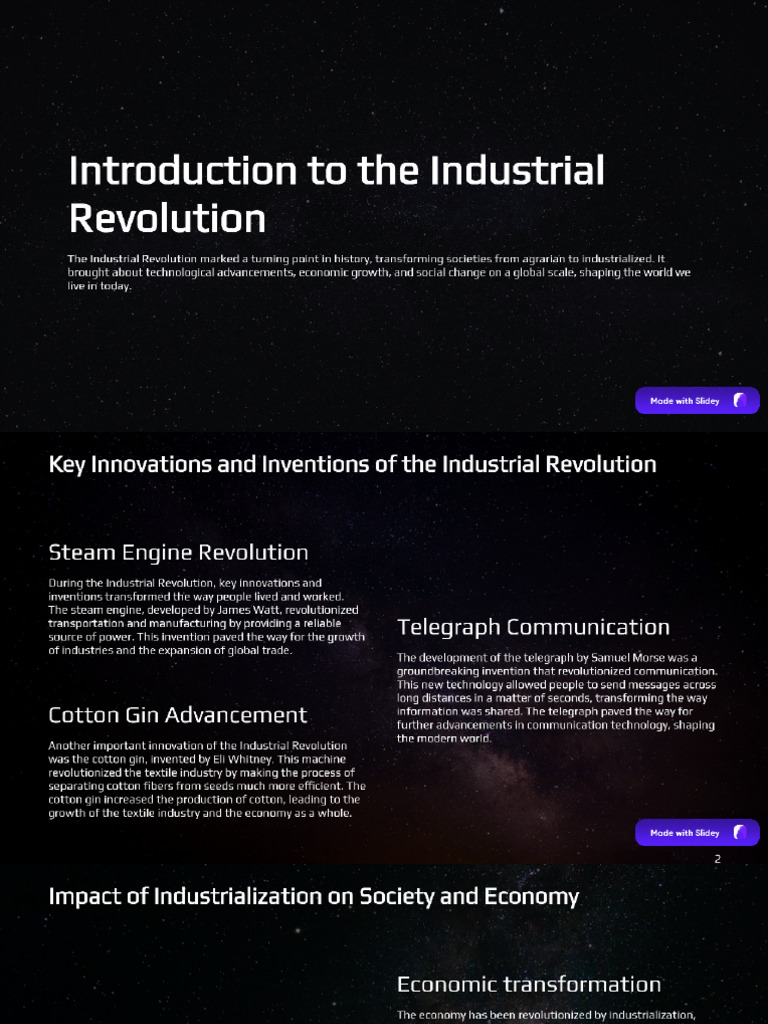Industrial Revolution | PDF