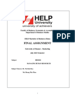 HRM201 Final Assignment