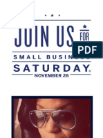 Shop #SmallBusinessSaturday with #LCH and WIN! sponsored by American Express