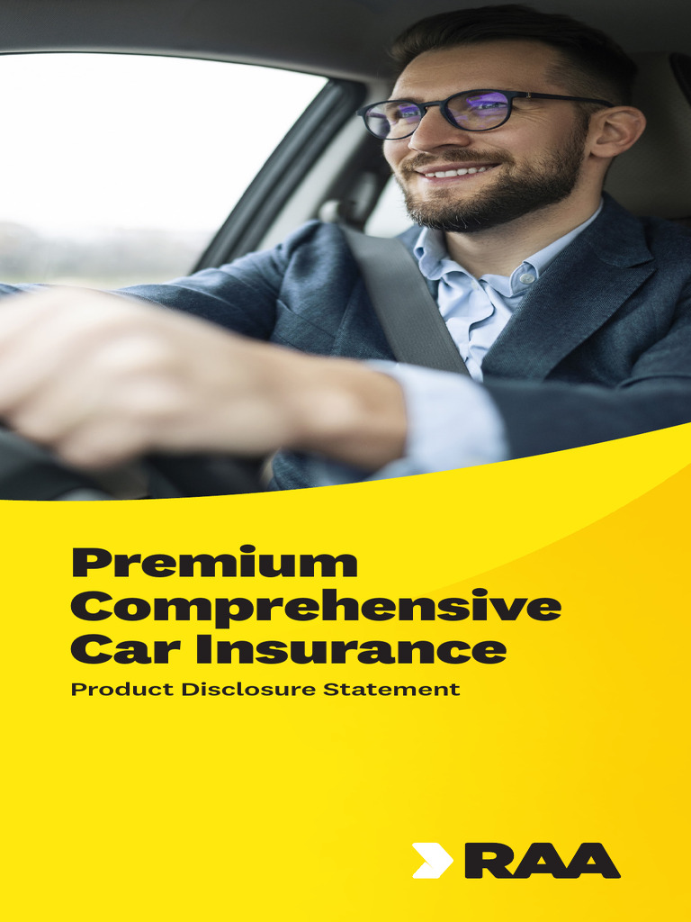 RAA Premium Comprehensive Car Insurance PDS | PDF | Insurance | Legal ...