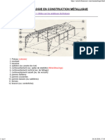 Terminologie en Construction Métallique