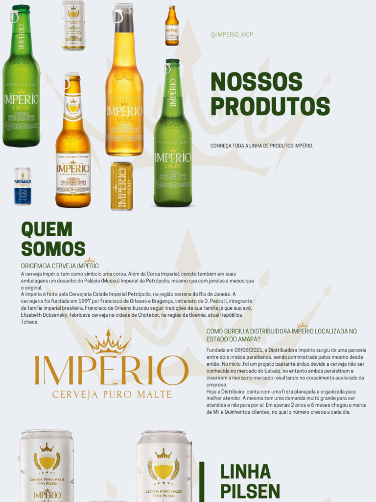 IMPÉRIO | PDF | Cerveja | Brasil