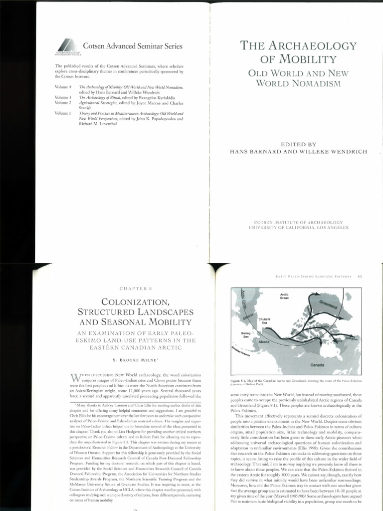 Archaeology of Paleo-Eskimo Mobility | PDF
