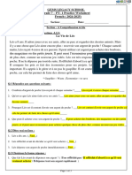 Gr7-French-PT1-Revision Worksheet - Anser Key