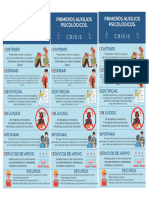 Infografia - Primeros Auxilios Psocolgicos