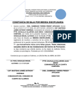 CONSTANCIA POR MEDIDA DISCIPLINARIA FINOL P123