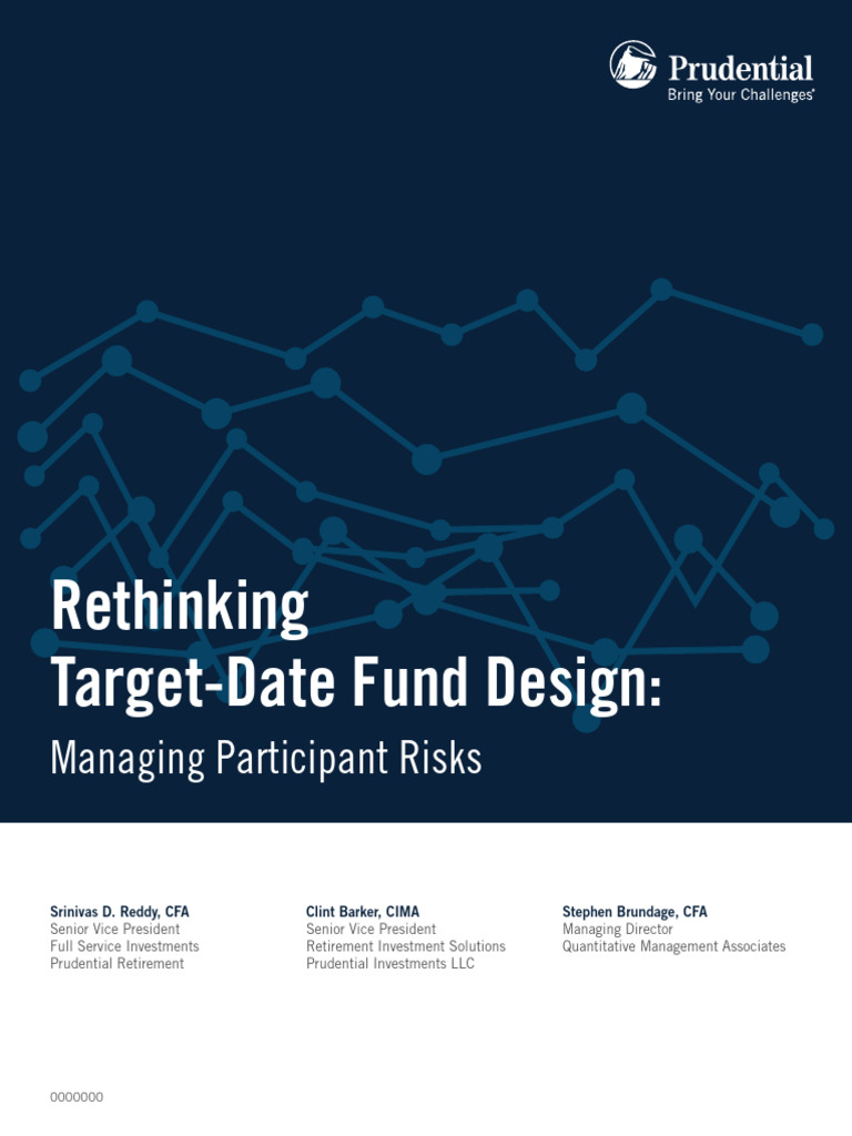 Rethinking Target Date Fund Design | PDF | Financial Risk ...