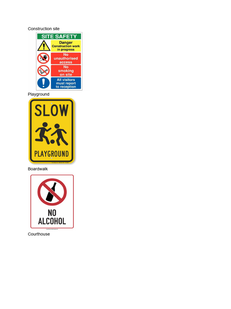 Signs | PDF | Technology & Engineering