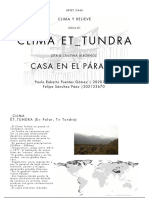 Clima ET - TUNDRA - Casa en El Páramo