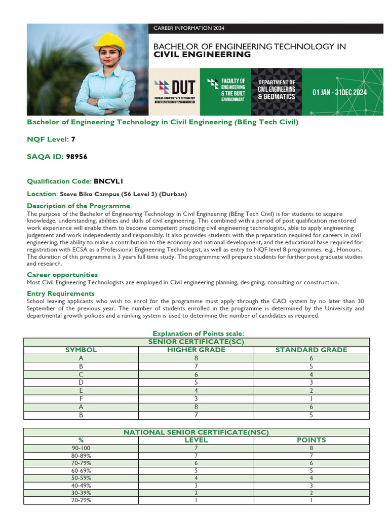 EBE B Eng Civil Eng | Download Free PDF | Academic Degree | University ...