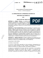 Ley 14235-23 - Declaracion Del Juego en Linea