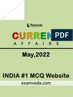 Current Affairs May 2022 PDF
