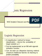 M02Logistic Regression Logistic RegressioLogistic Regressionn