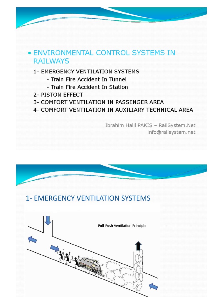 Train Ventilation Systems Overview | PDF
